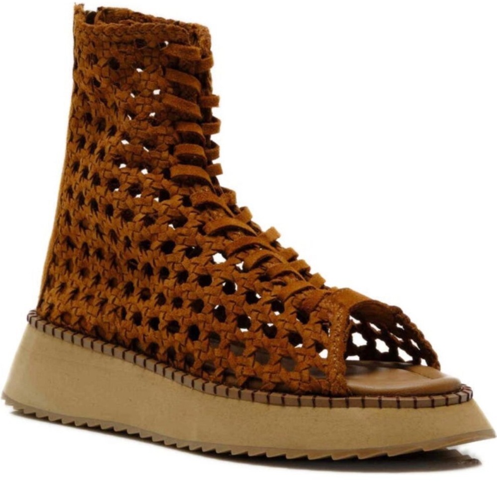 Free People Luca Lace Up Sandal worn once